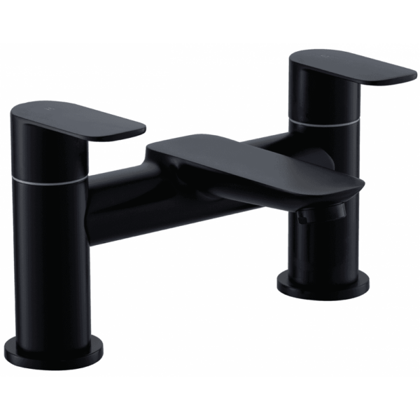 Charlotte Bath Filler (2 Hole) - Matt Black