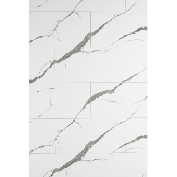 AquaGen White Marble (Tiled Design) - Single Panel - Image 2