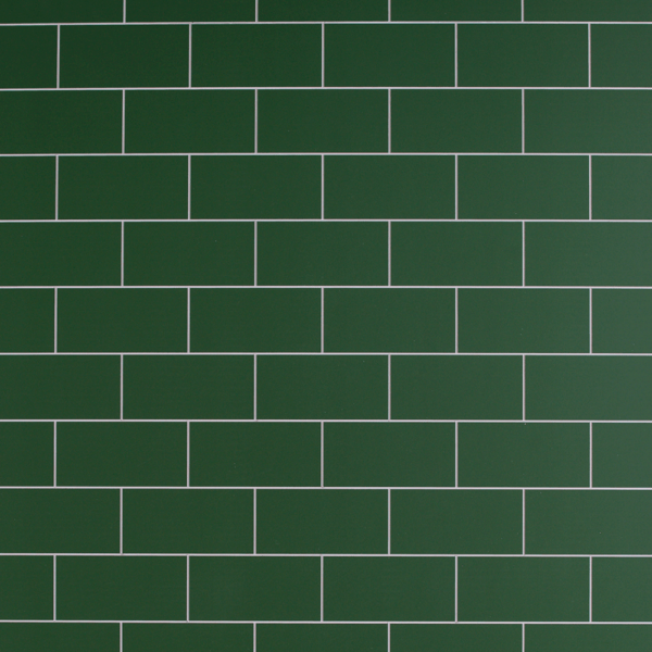 AquaGen Retro Green Tile - Single Panel