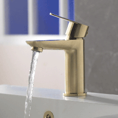 Charlotte Taps - Brushed Brass